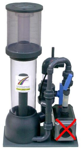 Skimmer ACF2000V with injector, max. 2000 litres