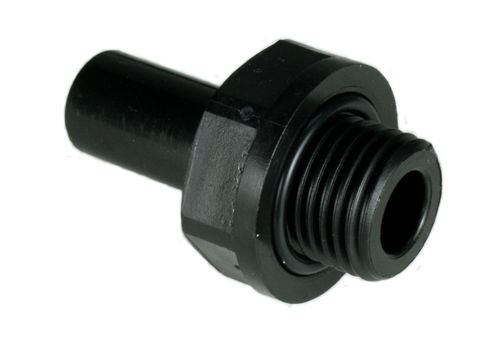 POM push fit fitting: stem adaptor G (with o-ring)