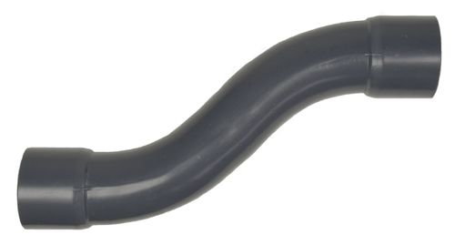 PVC fitting: S bend made of tube