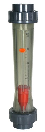 Durchflussmesser aus PVC: 5-50 l/h Wasser
