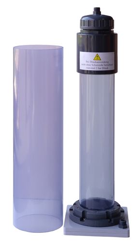 Gas filter for pressure applications d140, max. 2 bar
